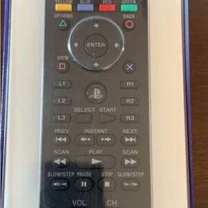 Sony PS3 Black Remote Control for Media and Blu-ray
